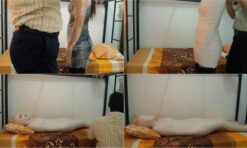 [RM016] A girl is mummified in the boarding room