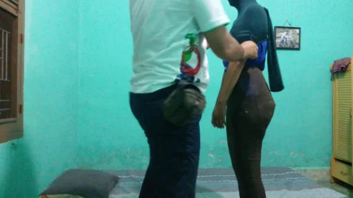 [RM021] (Incomplete) Girl Wrapped Into A Mummy With Leggings Then Wrapped Again With Duct Tape - Image 2