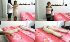 [RM026] Double Mummification: 2 girls mummified at once in the bedroom
