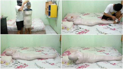 [RM036] A girl struggles after being mummified