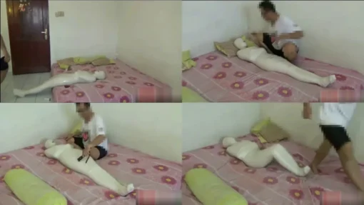 [RM044] (Incomplete) This Girl Was Wrapped Tightly In Her Room Then Her Breath Was Played With