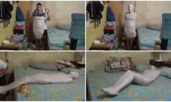 [RM069] A man is mummified in his bedroom