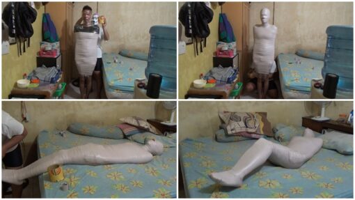 [RM069] A man is mummified in his bedroom