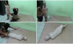 [RM104] The first time mummified, this beautiful girl was terrified when became a mummy