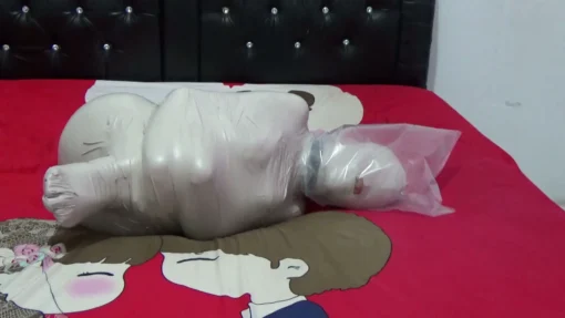 [RM072] This Girl Was Helpless When Put In Car Because Her Body Was Wrapped Tightly In Mummy - Image 6