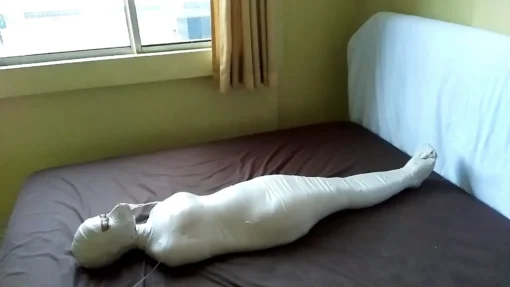 [RM142] A girl is being quarantined and tortured in a state of strict mummification - Image 9