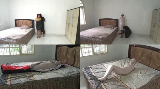 [RM152] This Girl Was Wrapped In A Mummy And Put In A Sleepsack