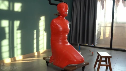 Body Furniture - Tape Mummy Pallet Dolly