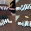 [RM143] A Girl Wrapped Into A Mummy Only Breathes From A Small Pipe And Given Vibrator Stimulation