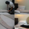 [RM006] (Incomplete) A girl is wrapped in a straight pose in a hotel room