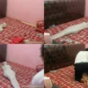 [RM024] Young Mother Tries To Be Wrapped Into A Mummy In Her Private Bedroom