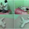 [RM034] A beautiful girl wrapped in a seductive frogtied pose