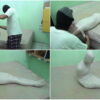 [RM035] The girl in the swimsuit is wrapped into the room