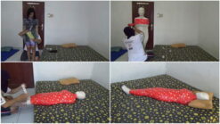 [RM050] This girl celebrates Christmas wrapped in 2 layers