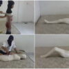 [RM052] A sales promotion girl (SPG) got wrapped up first and immediately got a breathplay