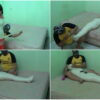 [RM058] This girl is wrapped in a blanket and then mummified with duct tape