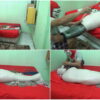 [RM064] A fat girl is mummified and gets a breathplay in her room