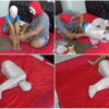 [RM073] This Helpless Girl Was Wrapped In A Difficult Pose And Made It Difficult For This Girl To Move