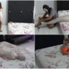 [RM075] A Beautiful Female DJ Tries For The First Time Wrapped Into A Mummy And Helpless