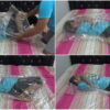 [RM081] A girl is wrapped in plastic and vacuumed until she runs out of oxygen