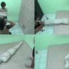 [RM098] Beautiful Girl Mummified In Room Then Decorated With Hello Kitty Stickers Then Stimulated With Vibrator