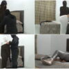 [RM114] A girl is wrapped in 3 layers of leggings plus layers of plastic until tight