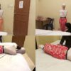 [RM147] A Girl was wrapped tightly and wearing a gas mask that suffocated her breath