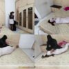 [RM154] A beautiful girl was first wrapped into a mummy and hysterically asked to be released