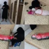 [RM155] A Malaysian Girl Is Wrapped Tightly In Duct Tape And Put In A Sleeping Bag