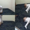 [RM101X] Short Haired Girl Helpless In A Bundle Then Stimulated With A Dildo