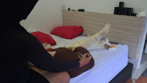 [RM172X] This Girl Was Wrapped Up With Her Legs Spread And Then Fucked And Tortured With A Dildo - Image 3